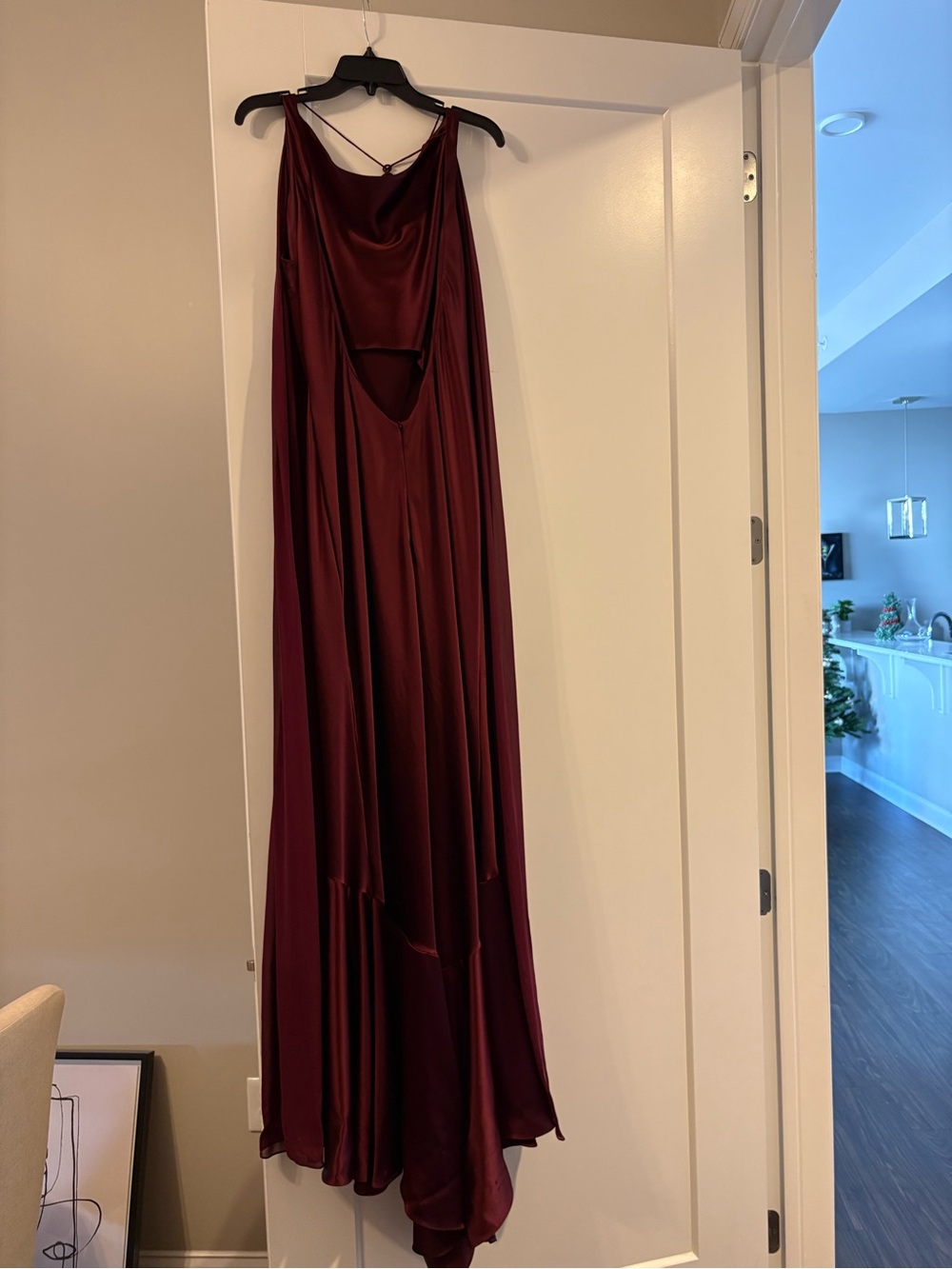 Retrofete Julia Dress in Port | Size XL | Retail $698 | Worn Once | Dry Cleaned